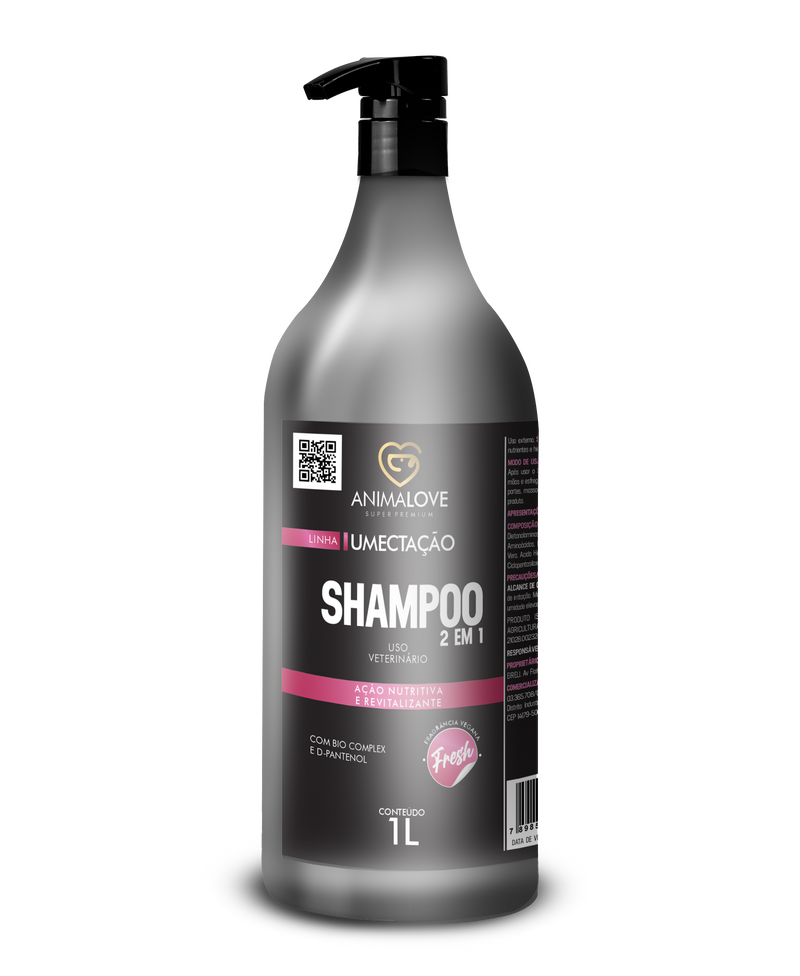 Shampoo 2 em 1 Umectação