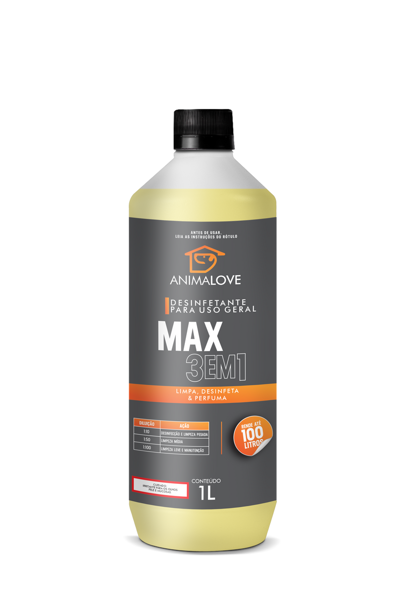 Animalove Desinfetante Max 3 em 1